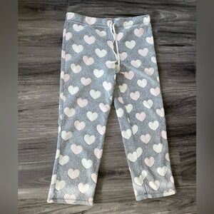 🩷XL women’s pj pants Valentine’s Day comfy plush hearts